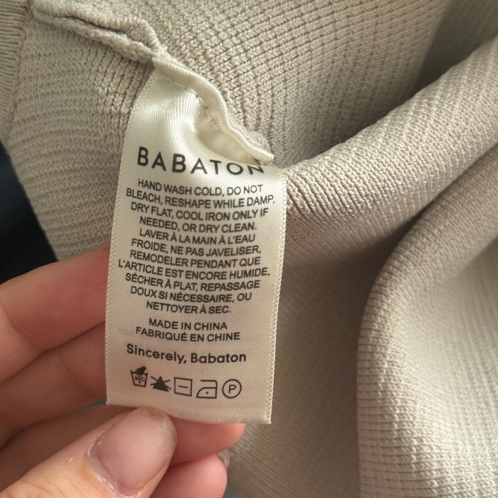 Babaton Sculpt Knit Squareneck Cropped Tank - Picture 6 of 7